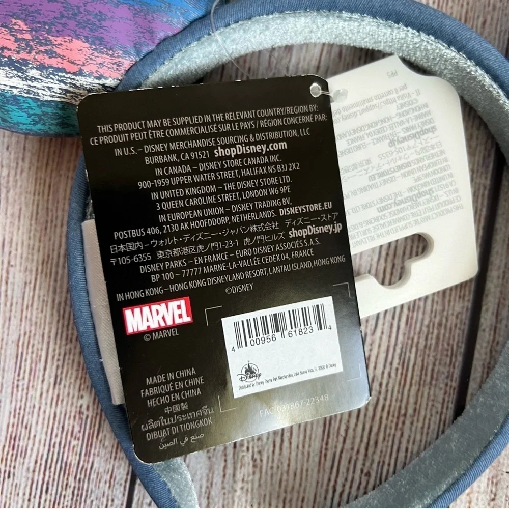 Marvel Captain America Pride Disney Ears Headband NWT